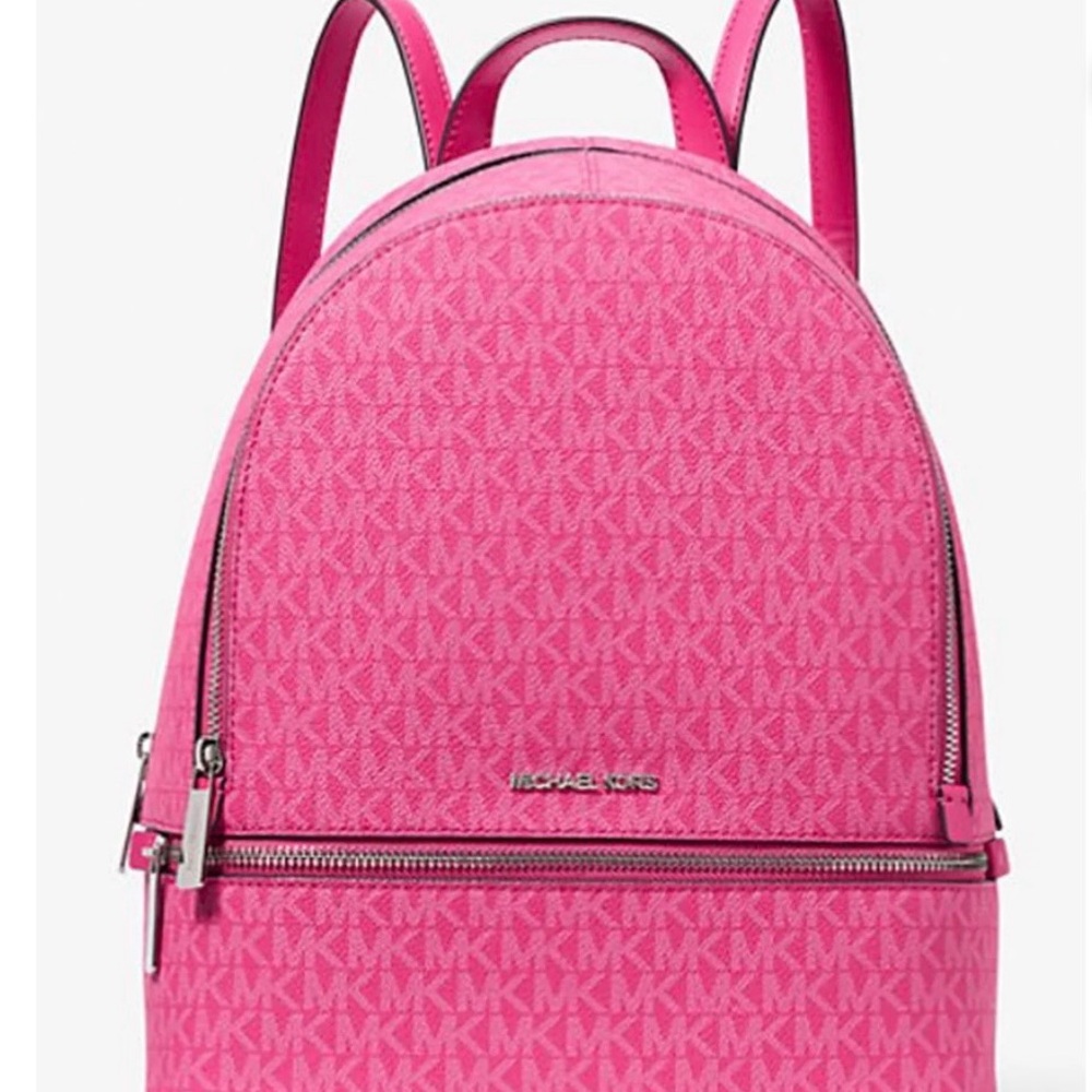 Michael Kors Rhea Medium Signature Logo Backpack